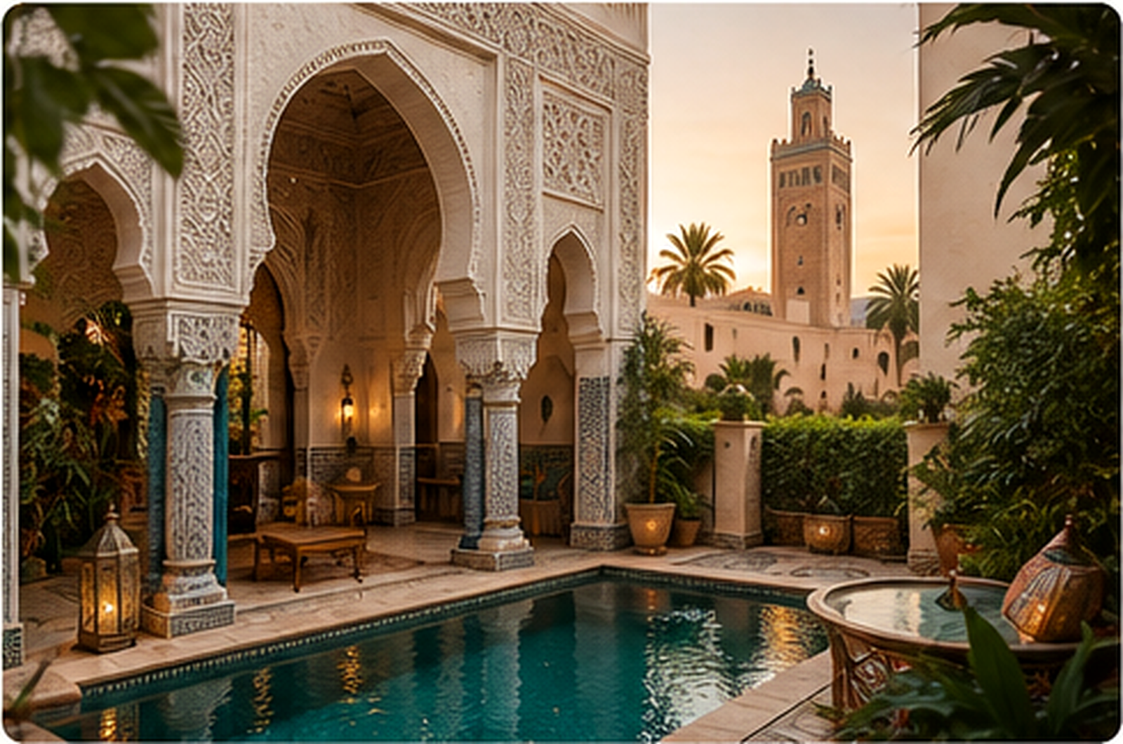 Voyage et riads au Maroc