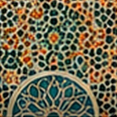 Table zellige mosaïque