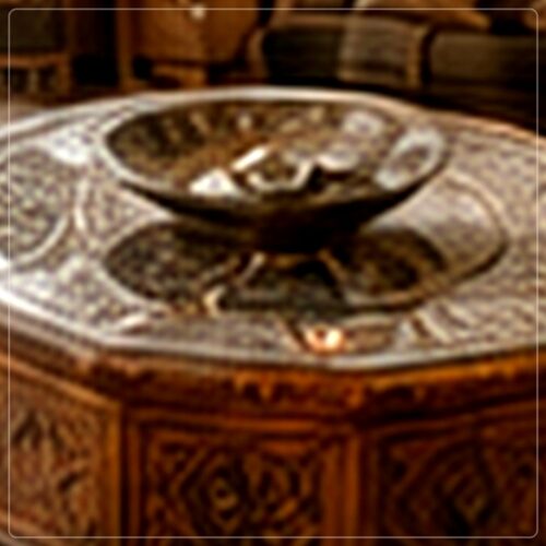 Lampe Art Déco orientale