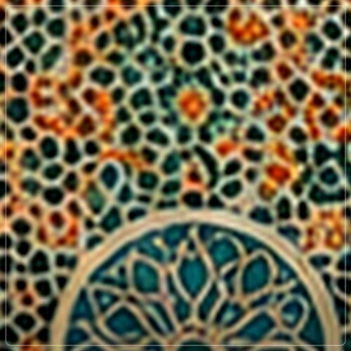 Peinture Kasbah marocaine
