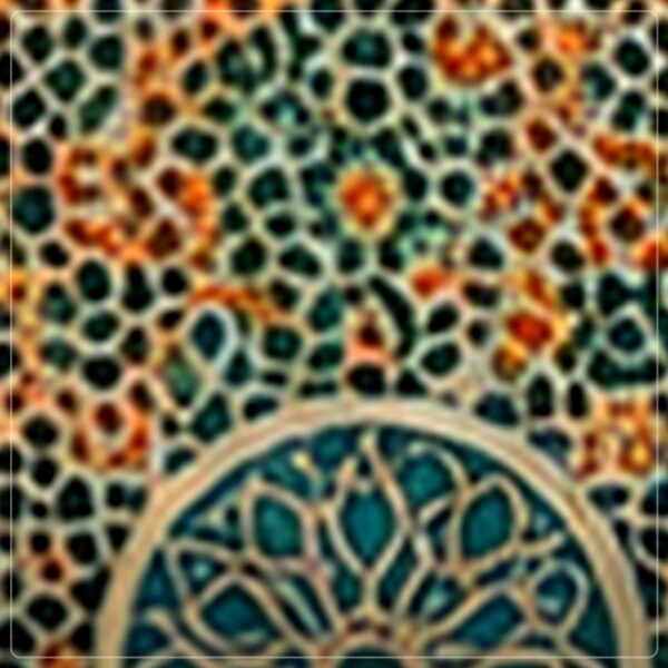 Peinture Kasbah marocaine