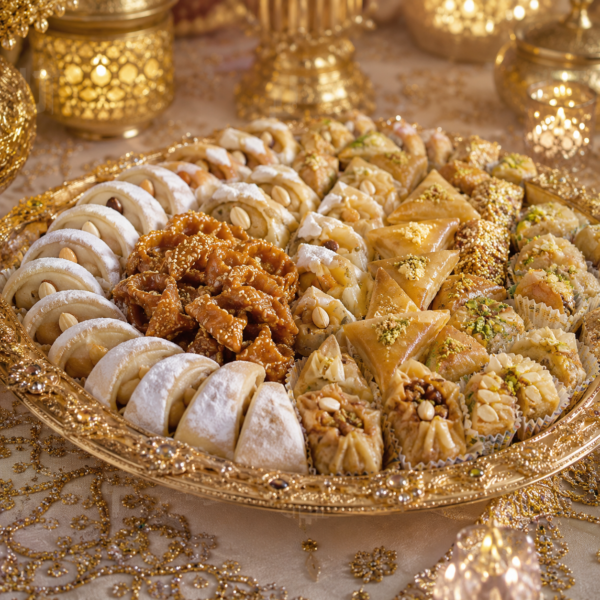 53d63516-e135-4fee-bcad-ff62c36addd3 Plateau gâteaux mariage marocain