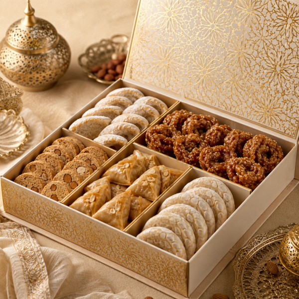 Coffret pâtisserie marocaine luxe